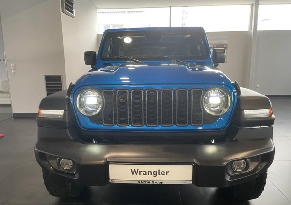 Jeep Wrangler cena 337400 przebieg: 2, rok produkcji 2024 z Gliwice małe 254